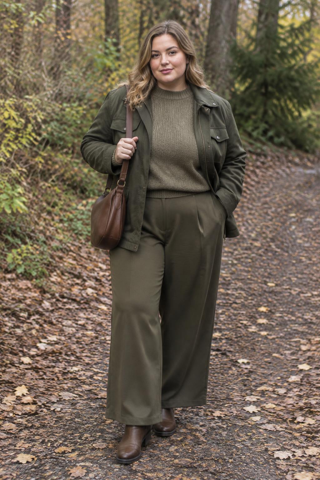 Tonal Olive Layers